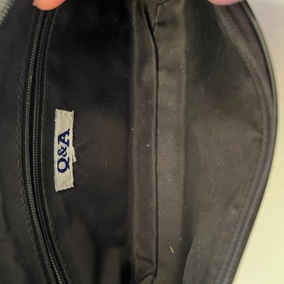 Vintage Q&A Black mini evening shoulder bag - Picture 6 of 8
